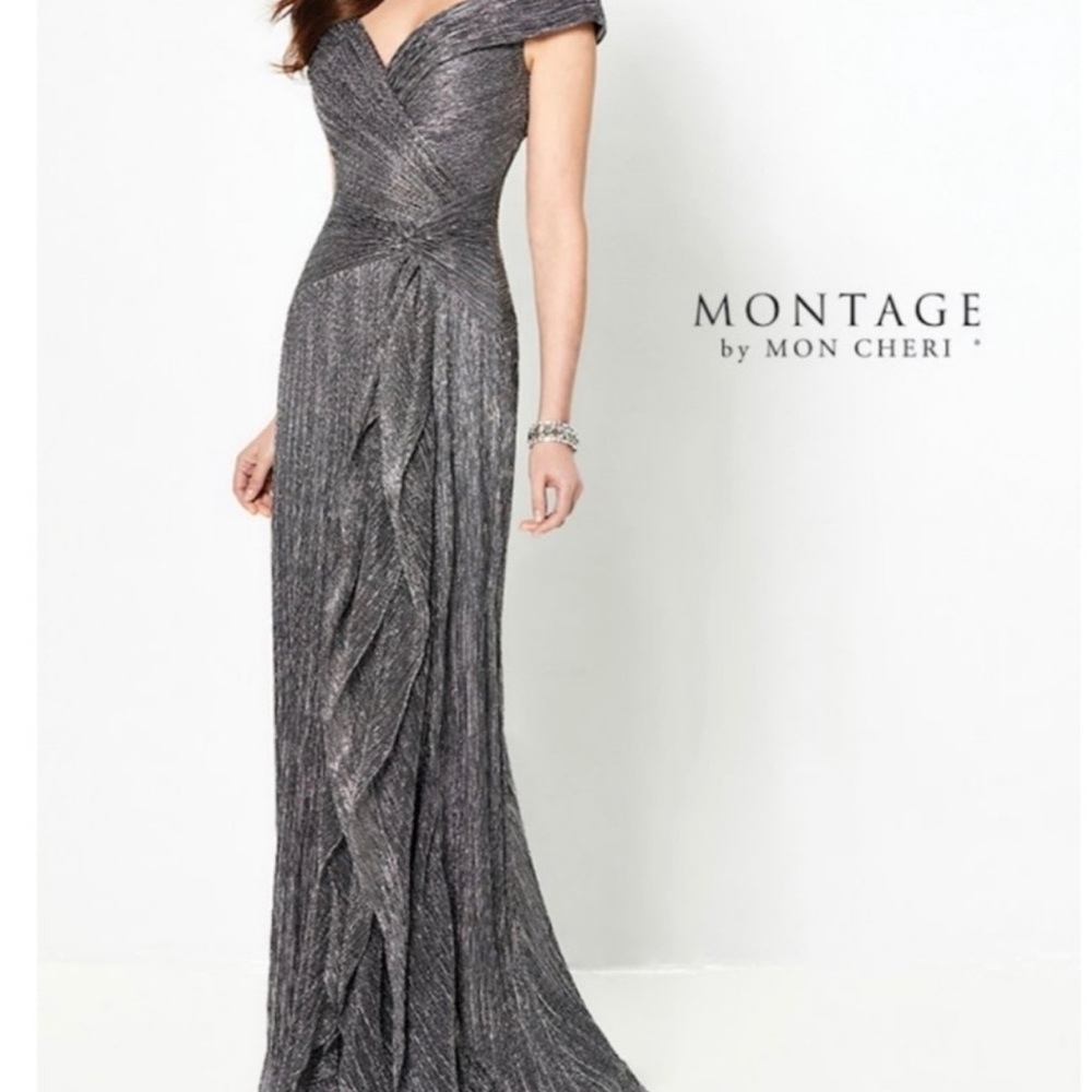 Montage by Mon Cheri stunning gown for Mother of the Bride/ Groom, Prom, Formal